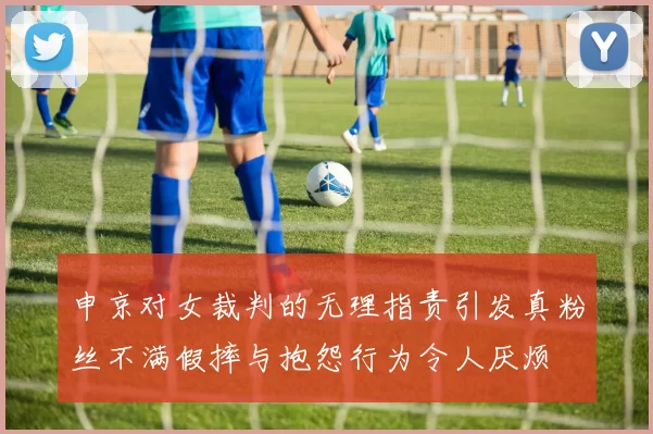申京对女裁判的无理指责引发真粉丝不满假摔与抱怨行为令人厌烦